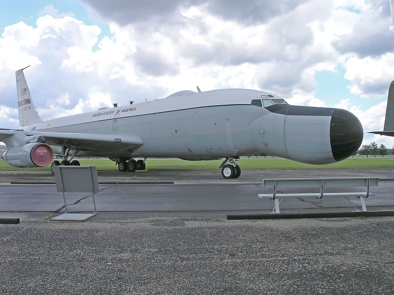 Boeing EC-135E ARIA 60-0374 at the National Museum of the US Air Force Boeing EC-135E ARIA 60-0374 at the National Museum of the US Air Force