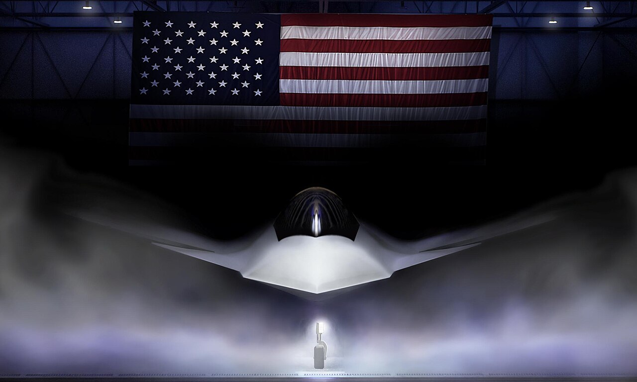 Official US Air Force rendering of the Boeing F-47