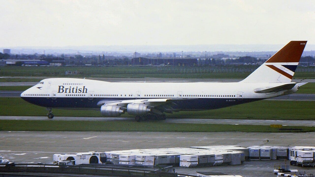 British Airways Boeing 747-236B G-BDXH at Heathrow