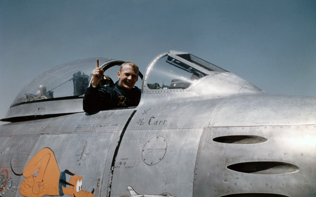 Buzz Aldrin in MiG Alley: The Sabre Pilot Who Filmed a MiG Pilot Ejecting