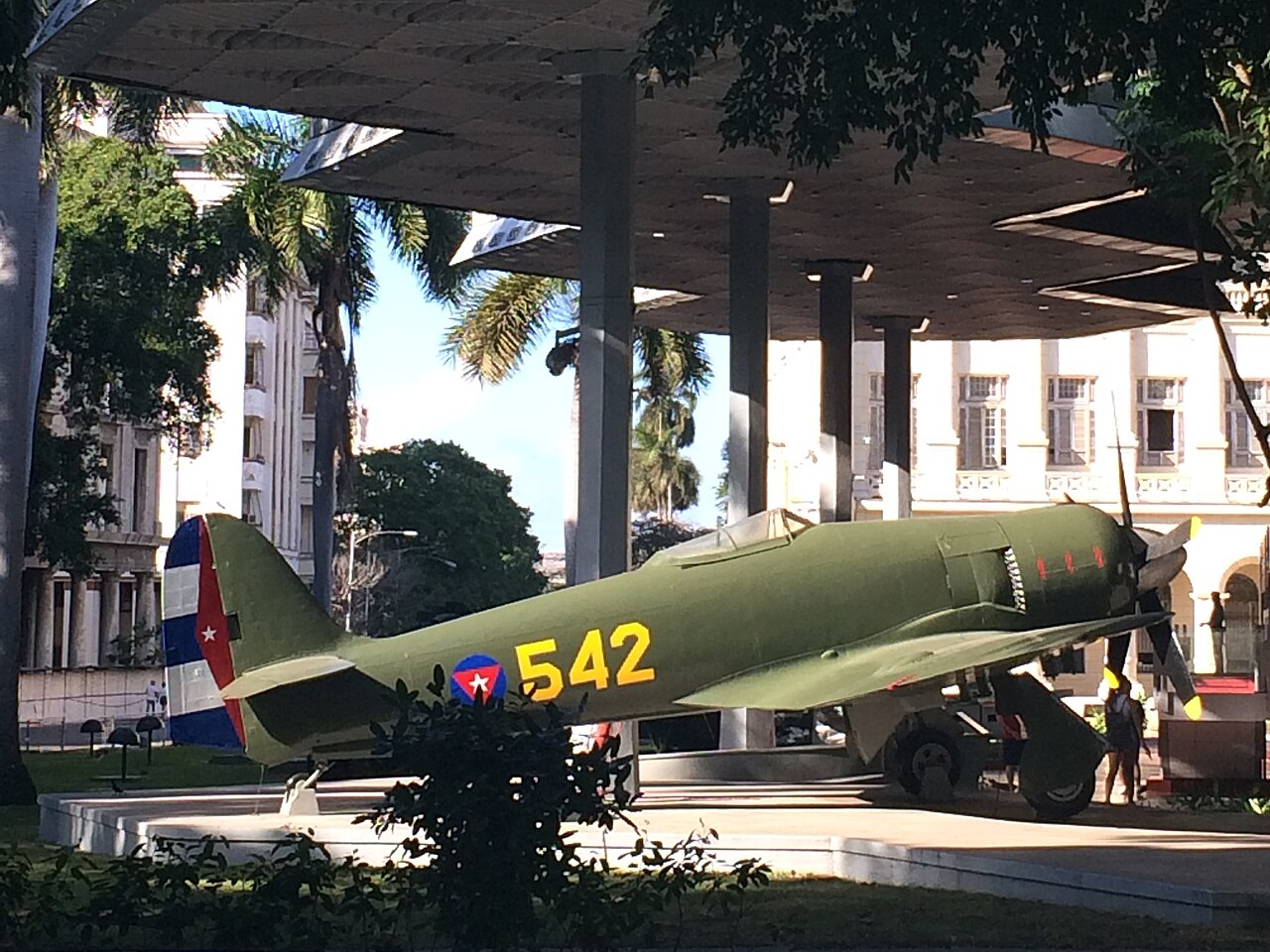Cuban Air Force Hawker Sea Fury in Havana