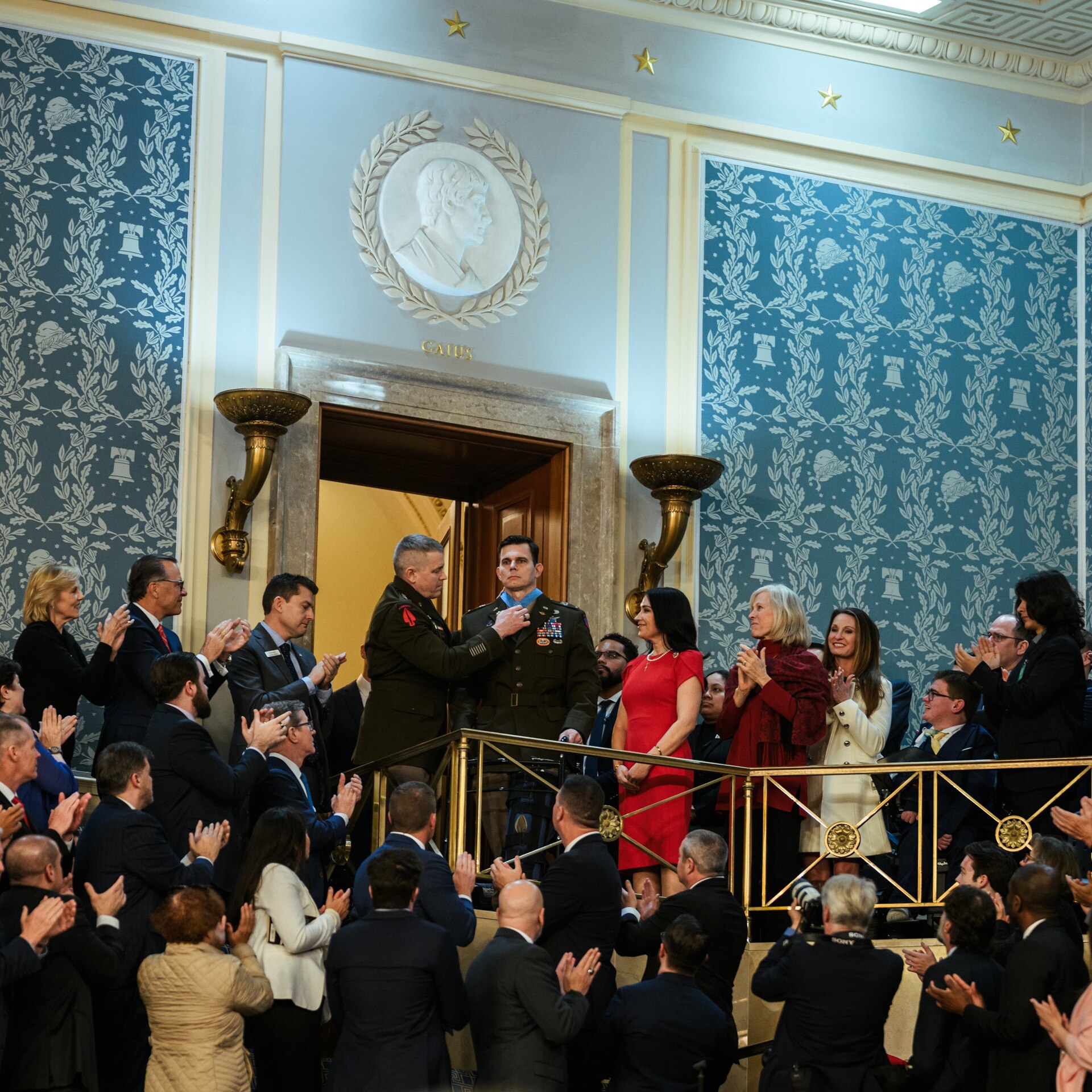 CW5 Eric Slover receives the Medal of Honor