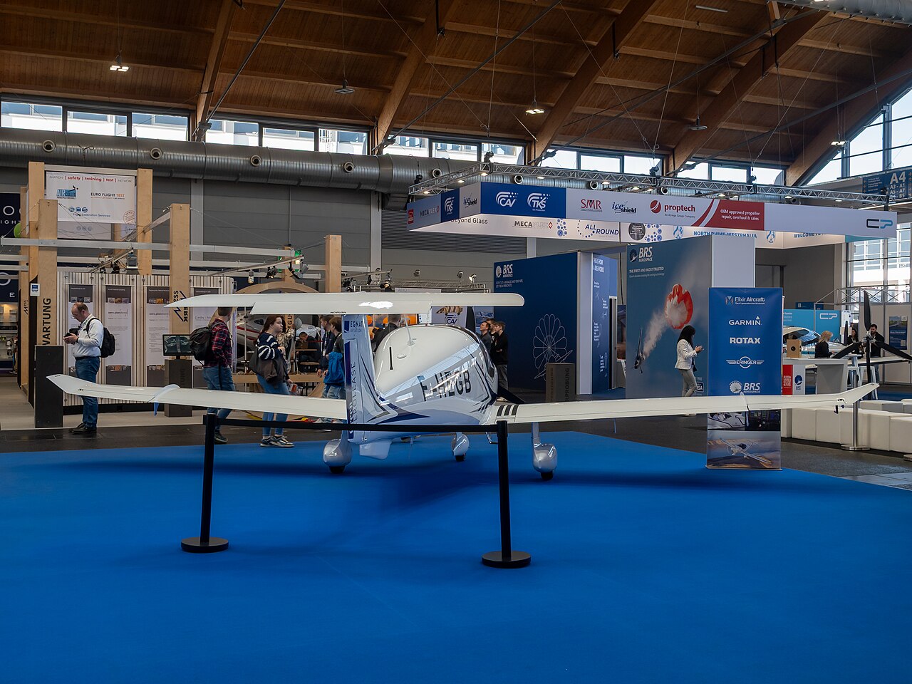 Elixir Aircraft Elixir on display at AERO Friedrichshafen 2025
