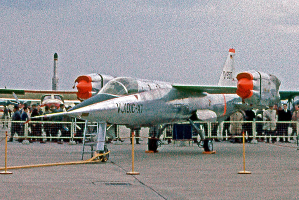 VJ 101 C X-1 D-9517 at the Hanover Air Show 1964