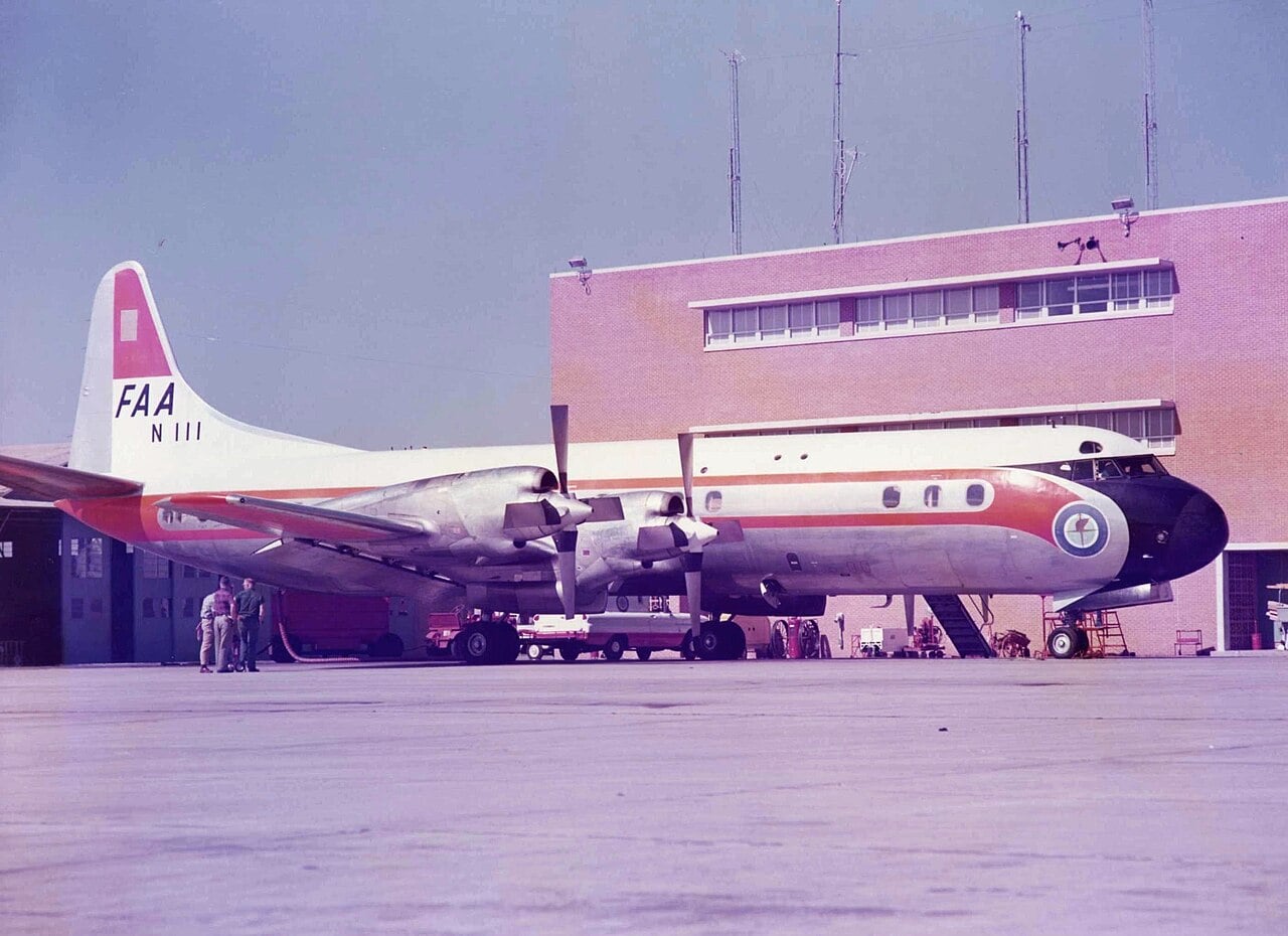 Lockheed L-188 Electra operated by the Federal Aviation Administration