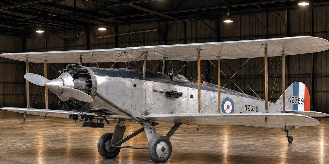 Fairey Gordon NZ629: The Last Survivor of an RAF Biplane Bomber