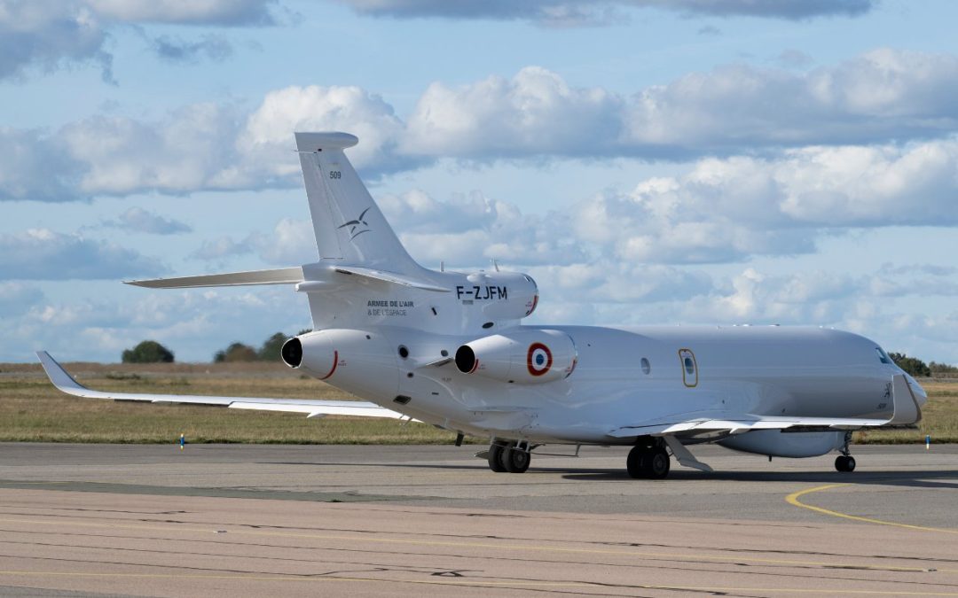 Archange: France’s Falcon 8X Spy Jet Arrives at Évreux for Evaluation