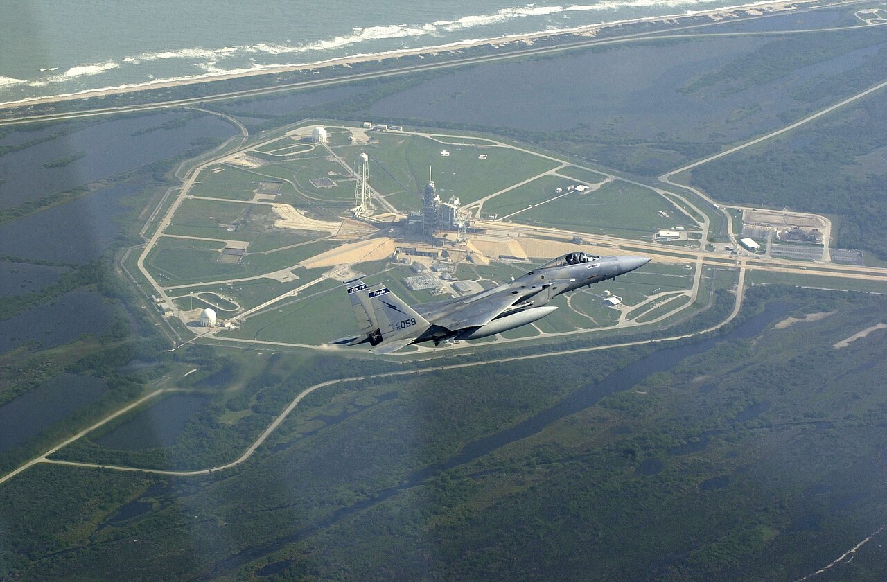 A Florida Air National Guard F-15C Eagle during Operation Noble Eagle
