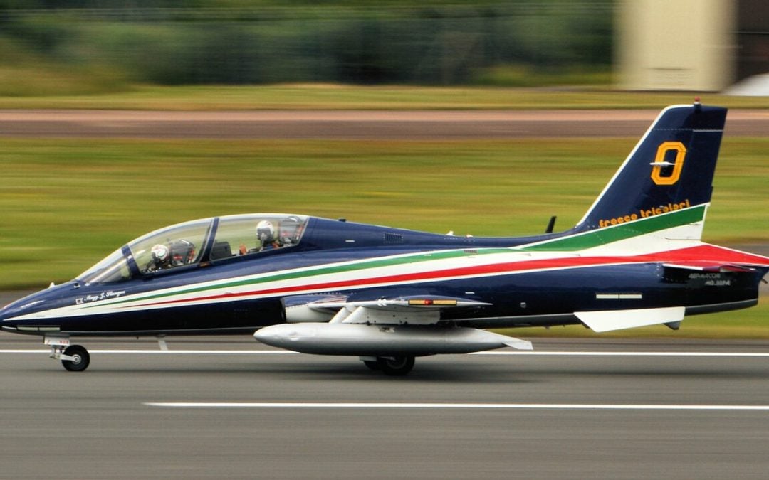 Frecce Tricolori M-346: First Jet Rolls Out at Venegono