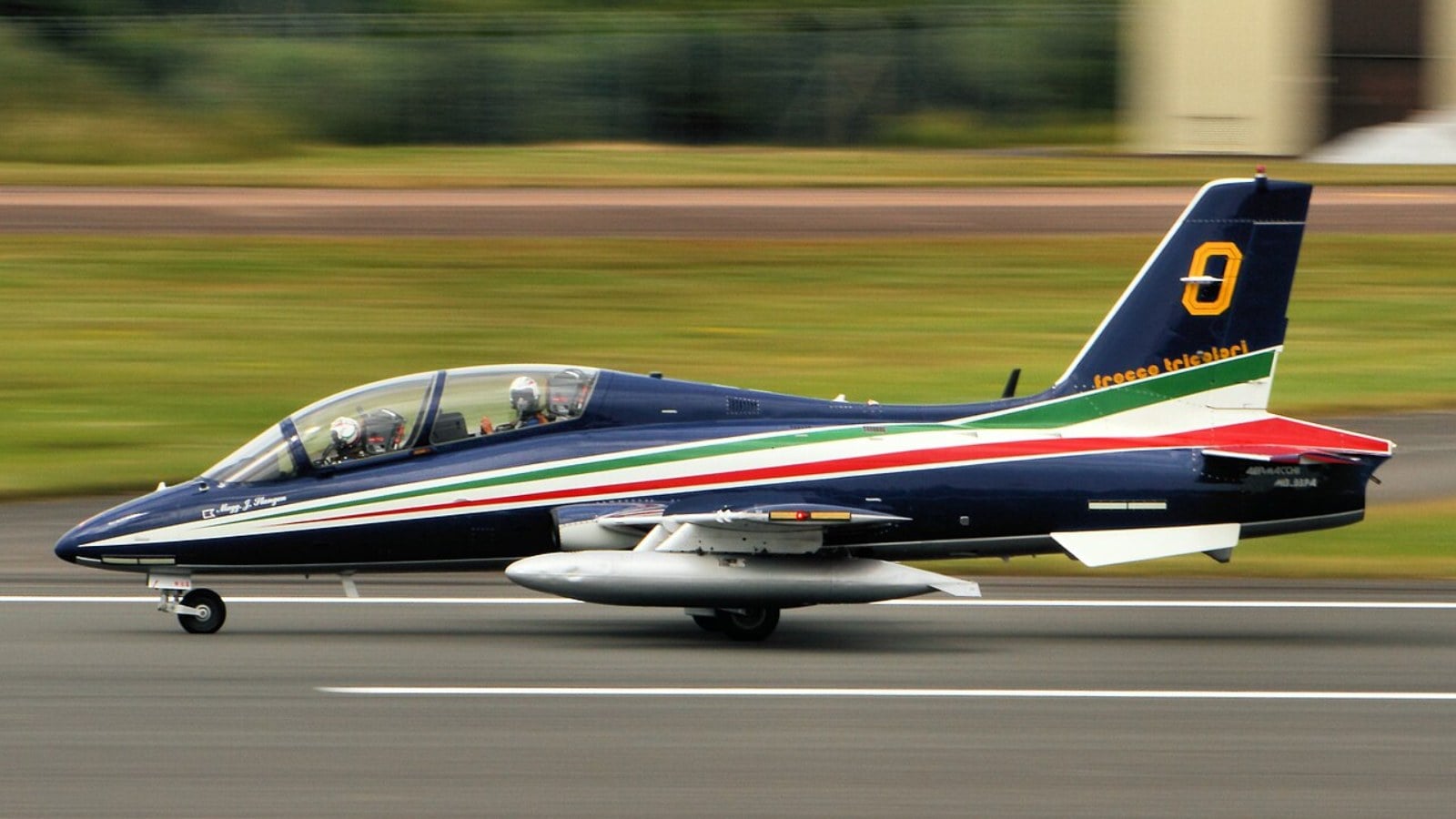 Frecce Tricolori M-346: First Jet Rolls Out at Venegono