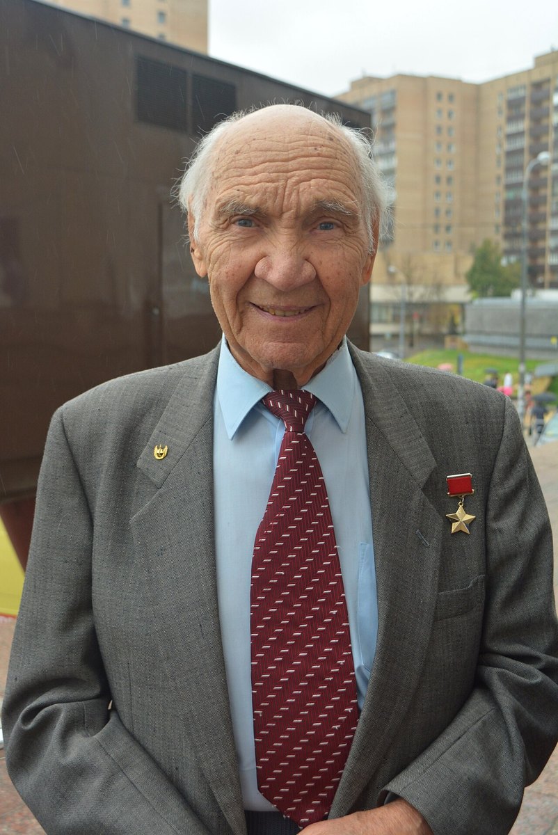 Soviet test pilot Georgy Mosolov in later life