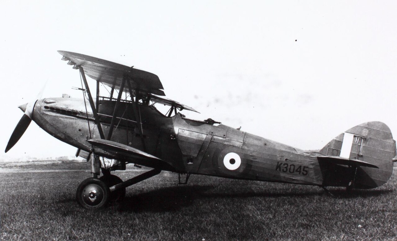 RAF Hawker Hart I K3045 day bomber