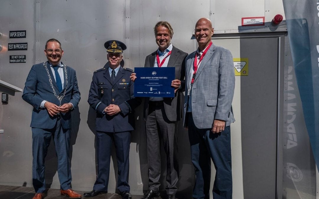Honeywell and Aeronamic Open an F-35 PTMS Test Cell in the Netherlands