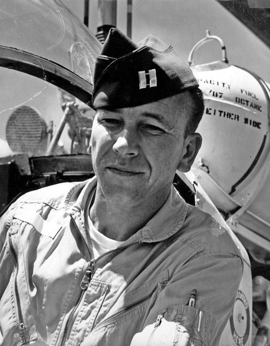 Captain Ed 'Too Tall' Freeman, US Army helicopter pilot, 1960s