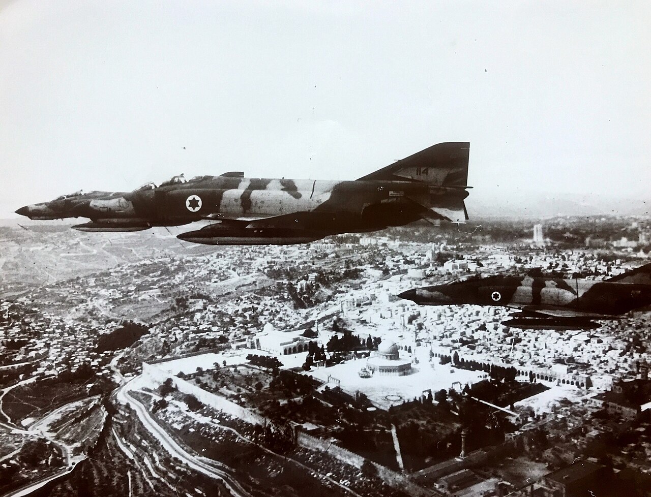 Israeli Air Force F-4 Phantoms during the Yom Kippur War