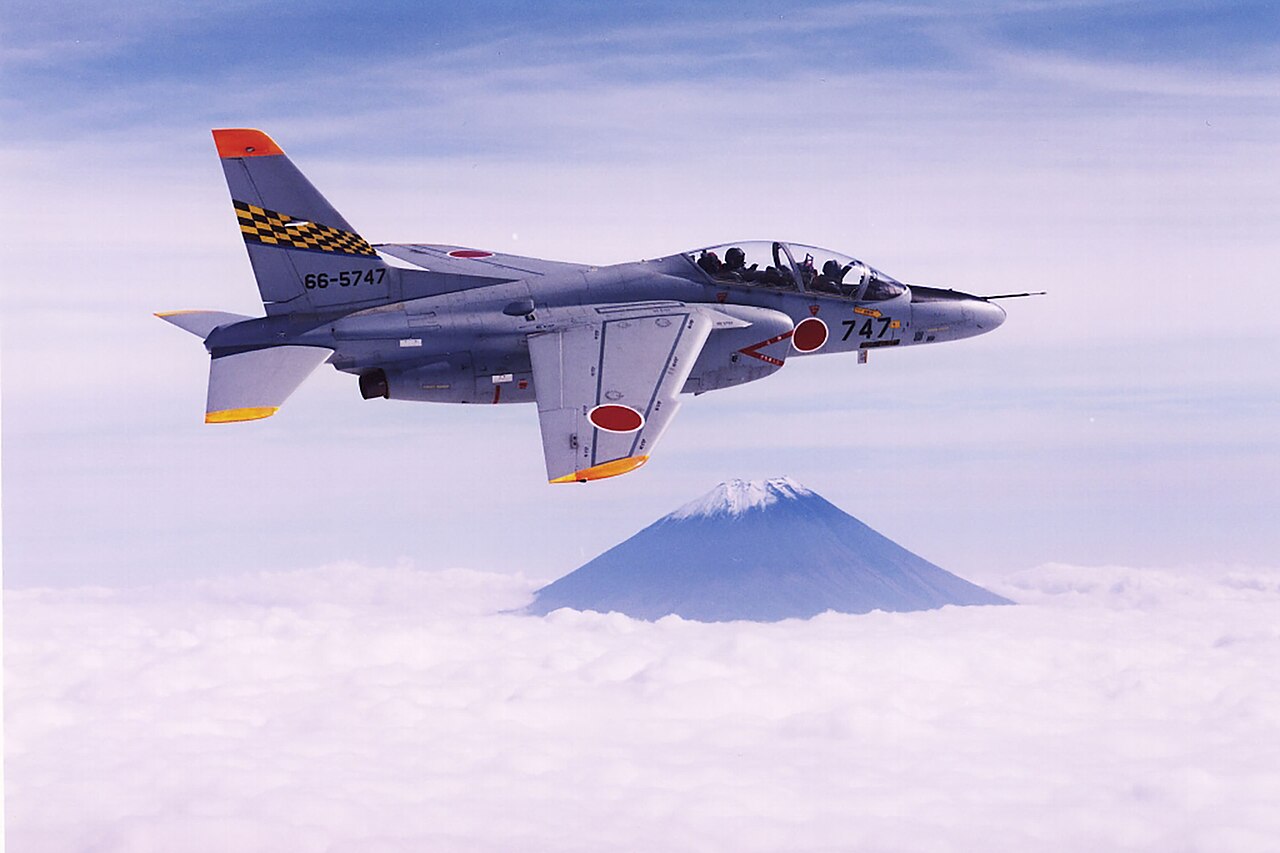Japan Air Self-Defense Force Kawasaki T-4 trainer