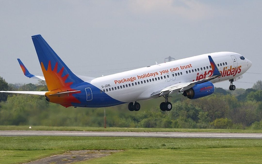 Jet2 737-800 Veers Off Runway at Birmingham in Storm Boelo Winds