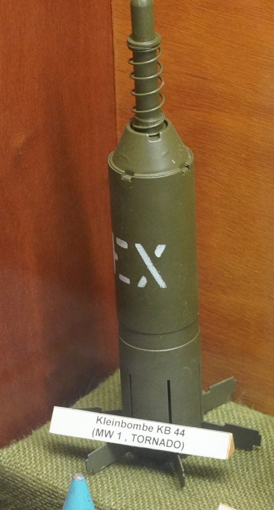 KB44 anti-armour submunition used in the MW-1 dispenser