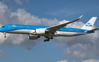 KLM’s First Airbus A350 Lands: PH-ZNA “De Nachtwacht”