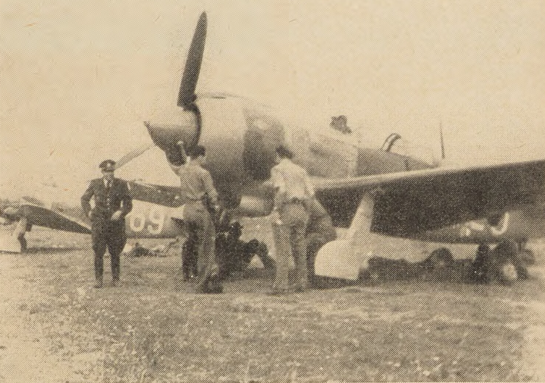Ground crew servicing Lavochkin La-5 fighters of the 1st Czechoslovak Independent Air Regiment in 1944