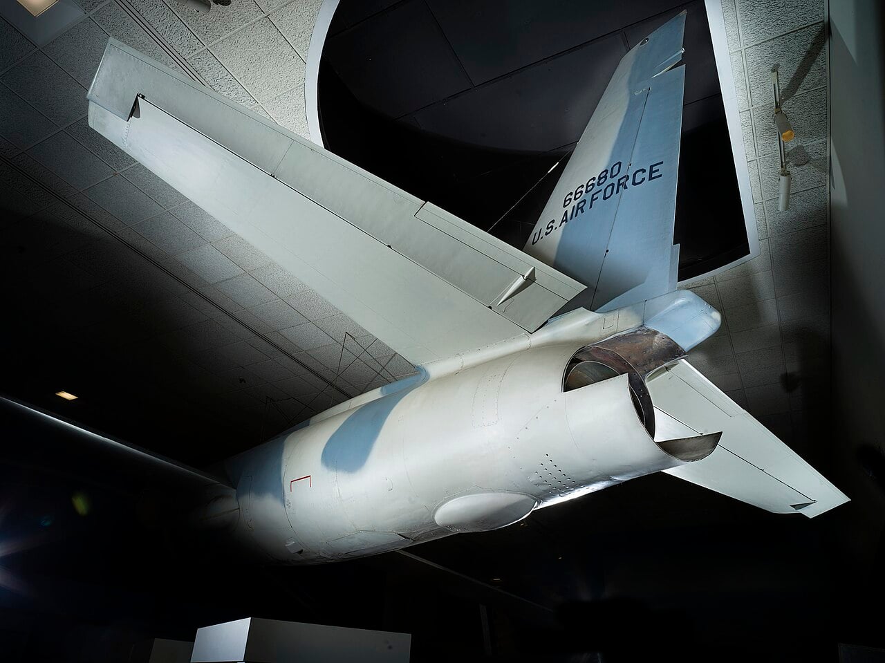 Lockheed U-2C 56-6680 at the Smithsonian National Air and Space Museum