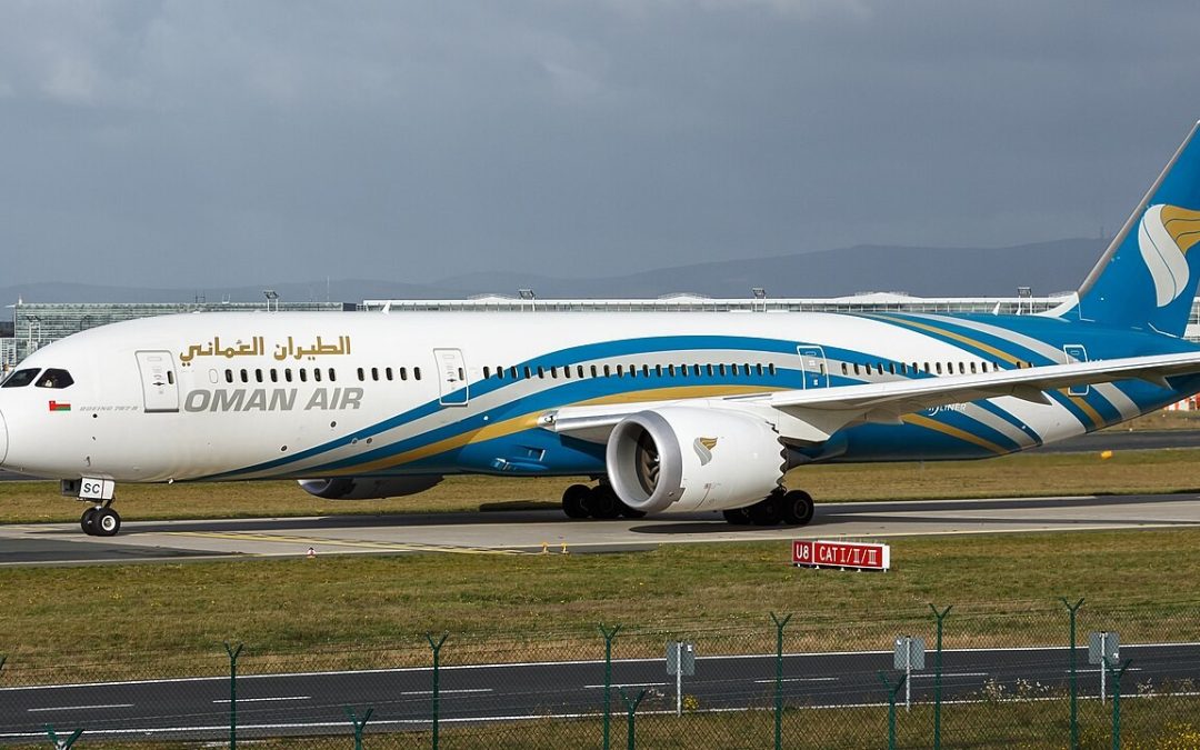 Oman Air 787-9 Grounded at Malpensa After Ramp Damage
