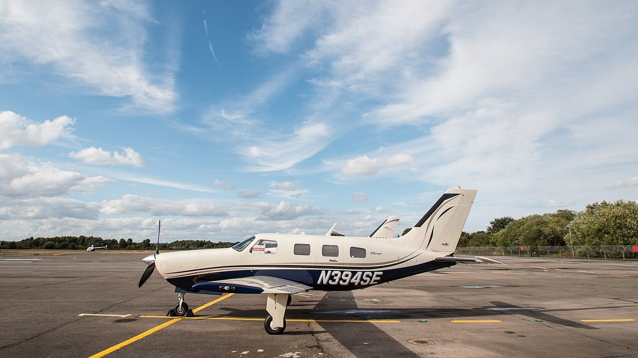 Piper PA-46-350P Malibu Mirage, the same type as the aircraft that crashed in Sauk County