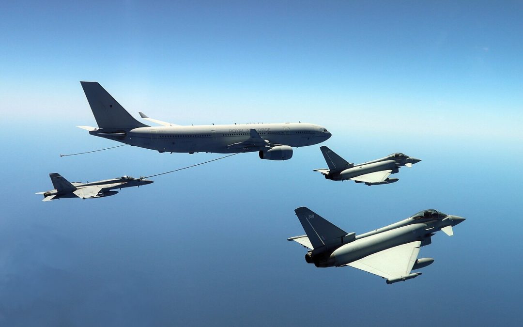 RAF Drone Near-Misses: Mystery Objects Buzz a Voyager and Typhoon