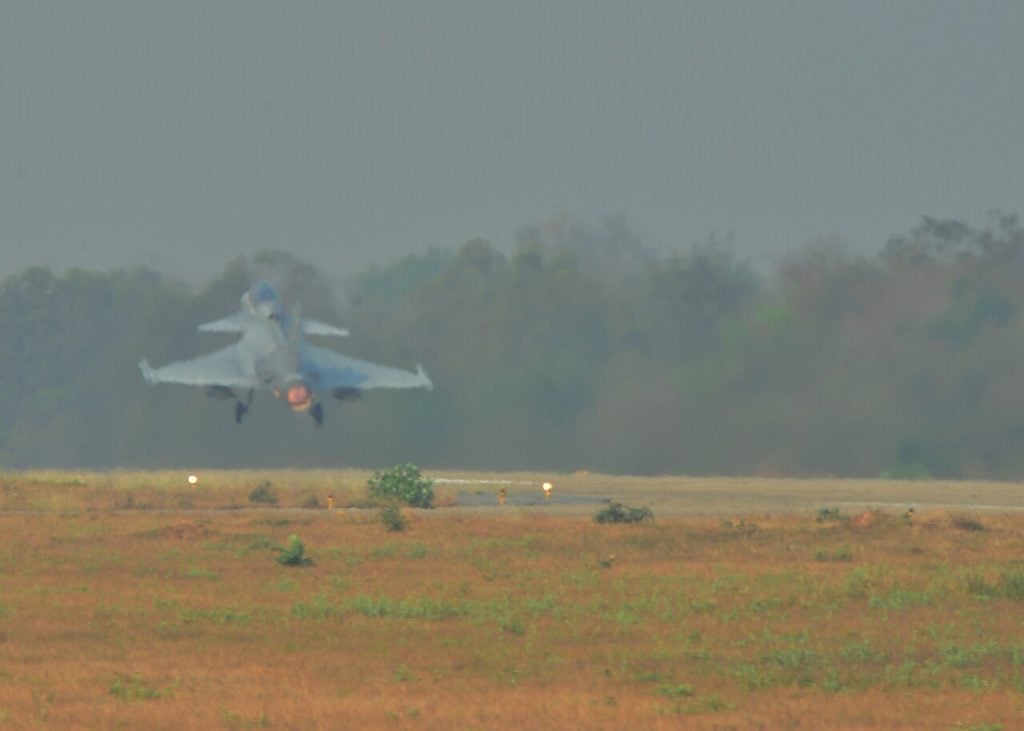 Royal Thai Air Force Gripen during Exercise Cope Tiger 2016