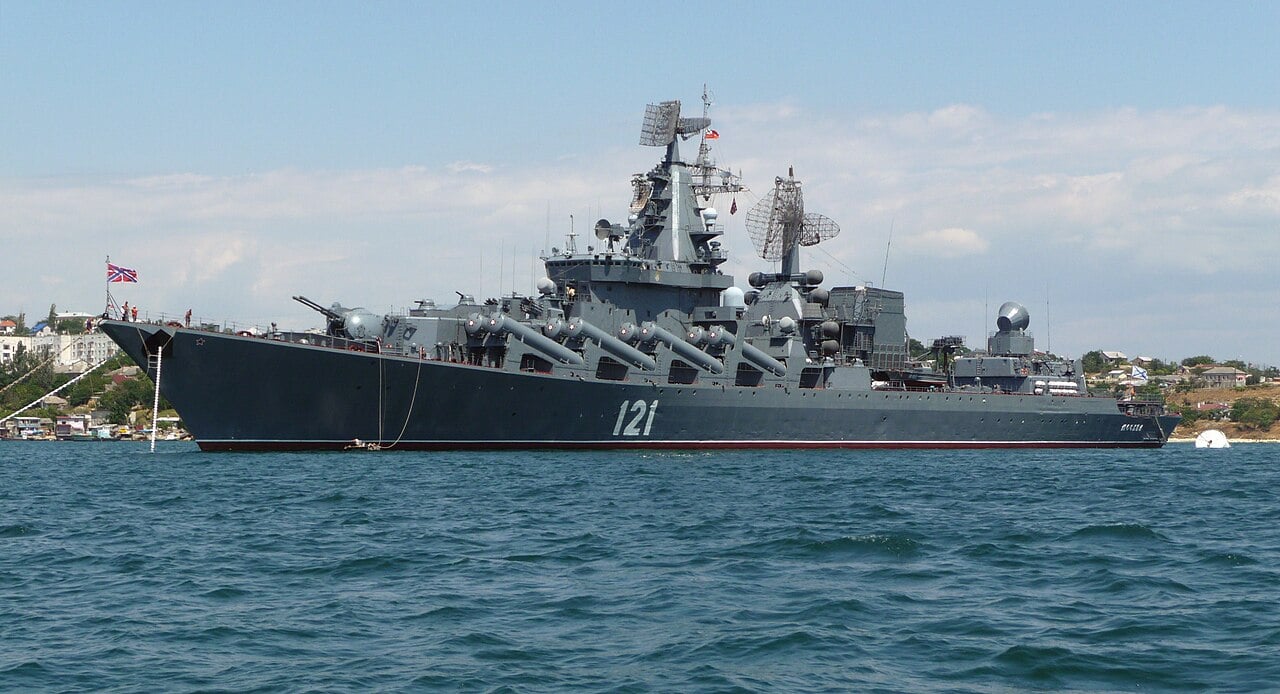Russian cruiser Moskva