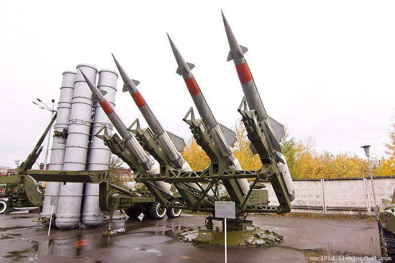 S-125 SA-3 Goa surface-to-air missile launcher