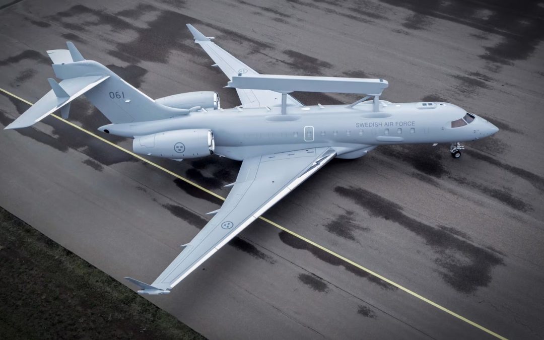 Saab GlobalEye: Sweden&rsquo;s First S 106 Radar Jet Unveiled