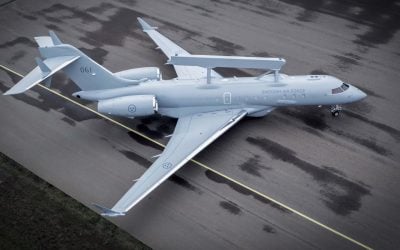 Saab GlobalEye: Sweden&rsquo;s First S 106 Radar Jet Unveiled