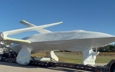 MQ-25 Stingray: Second Navy Jet Trucked to MidAmerica for Final Assembly