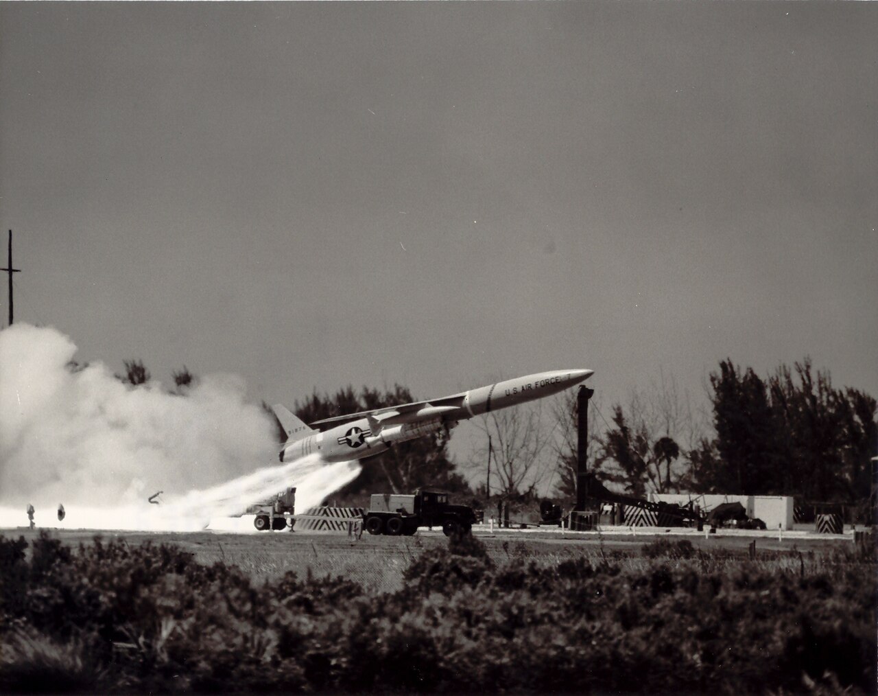 Northrop SM-62 Snark intercontinental cruise missile launching