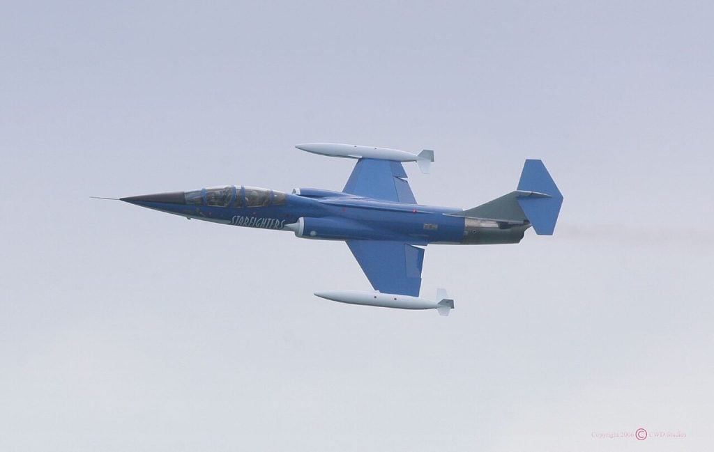 CF-104 Starfighter of the Starfighters civil F-104 fleet