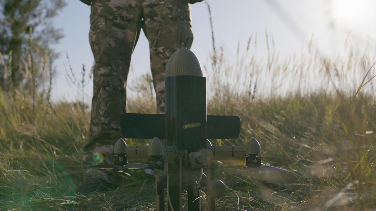 Sting interceptor drone made by Wild Hornets in Ukraine Sting interceptor drone made by Wild Hornets in Ukraine