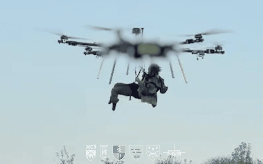 Ukraine Drone Evacuation: Wounded Soldier Flown Off the Front Line