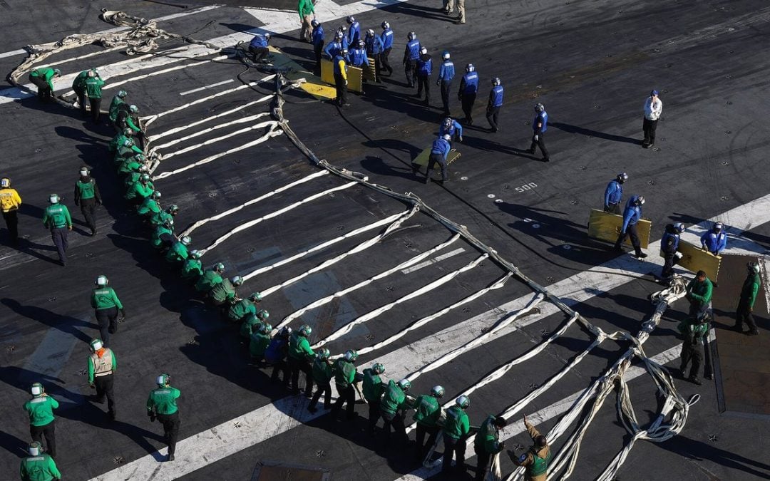Carrier Barricade Explained: The Nylon Net That Catches Jets