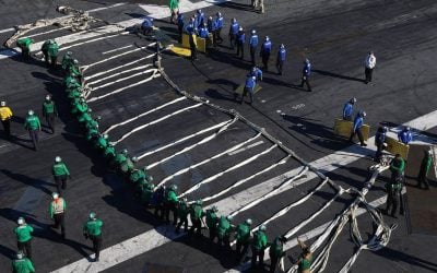 Carrier Barricade Explained: The Nylon Net That Catches Jets