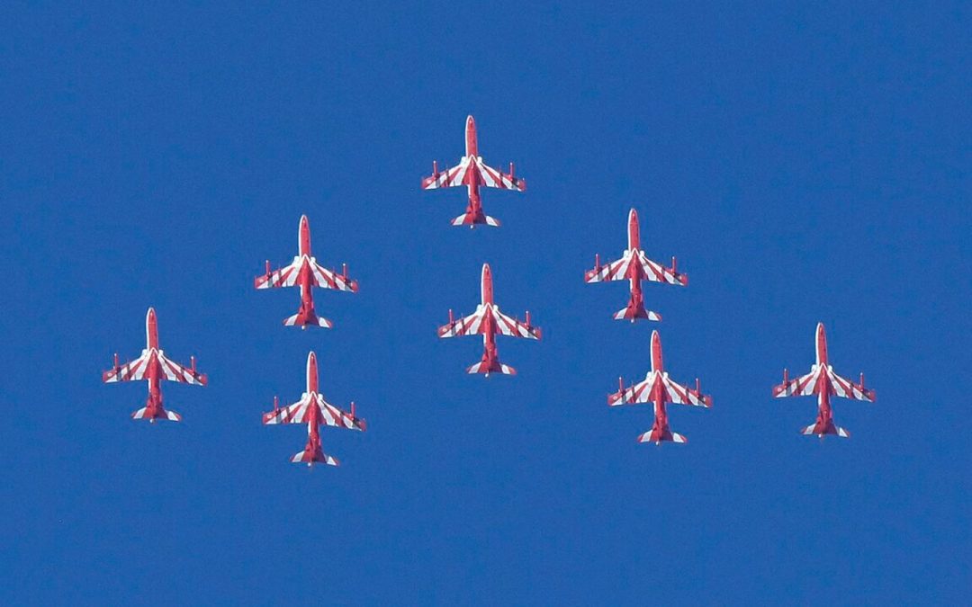 Wings Over Ganges: IAF Flies 100 Aircraft Over Varanasi