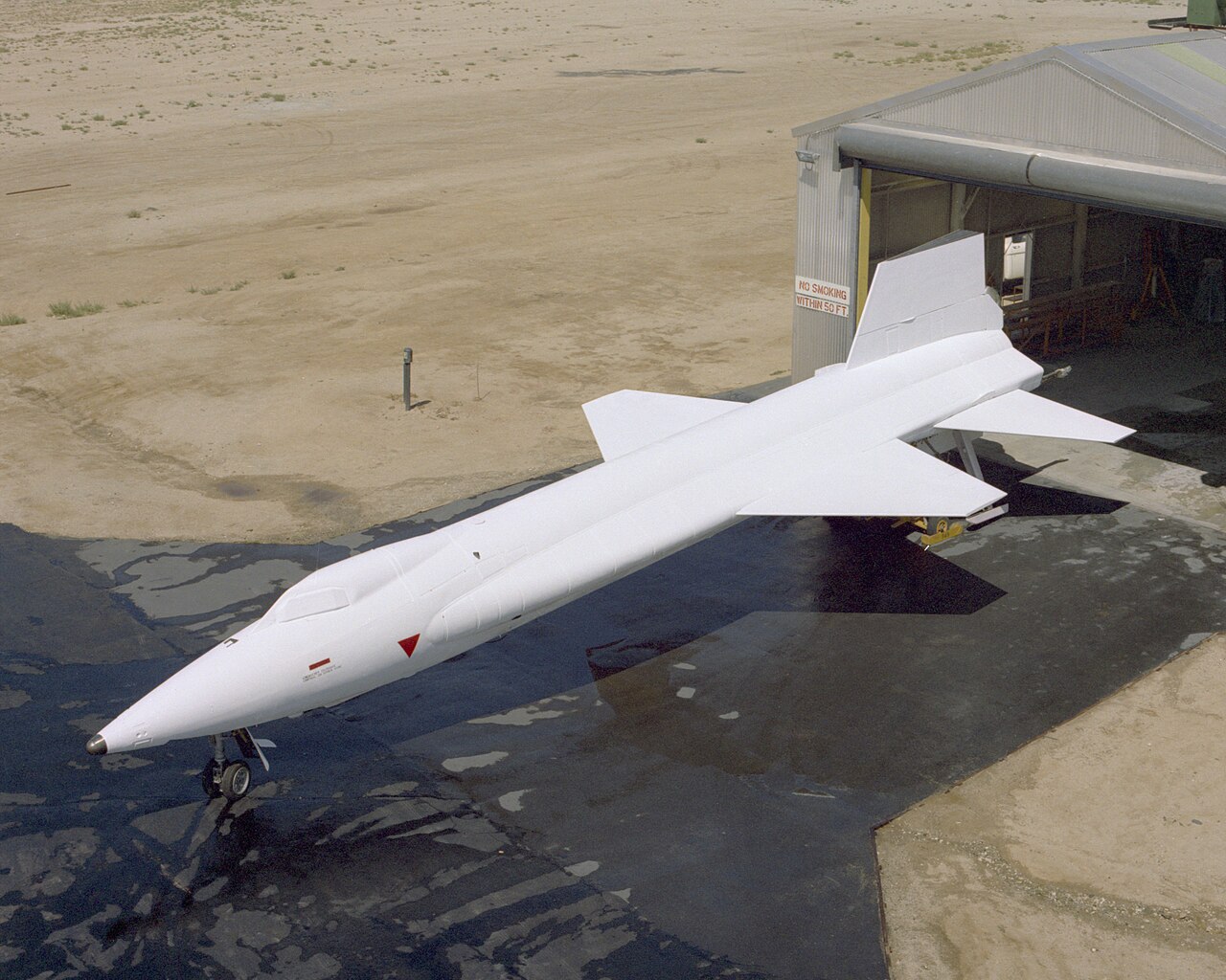 The X-15A-2 rolled out with its full ablative coating, 1967