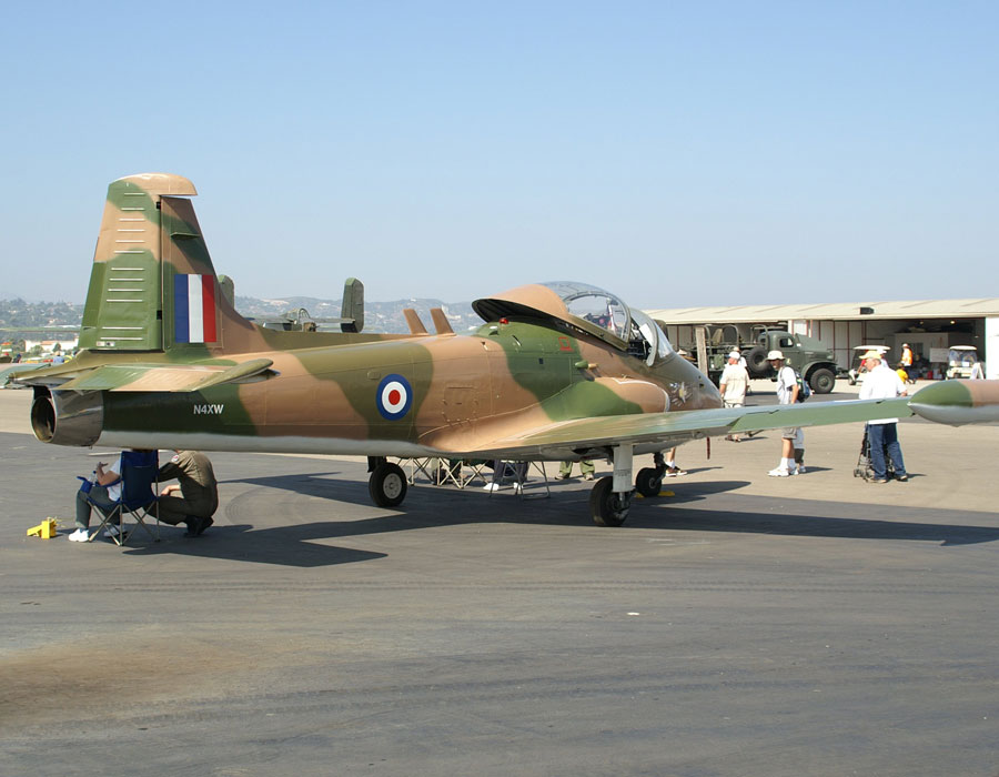 Jet Provost in London fliegen