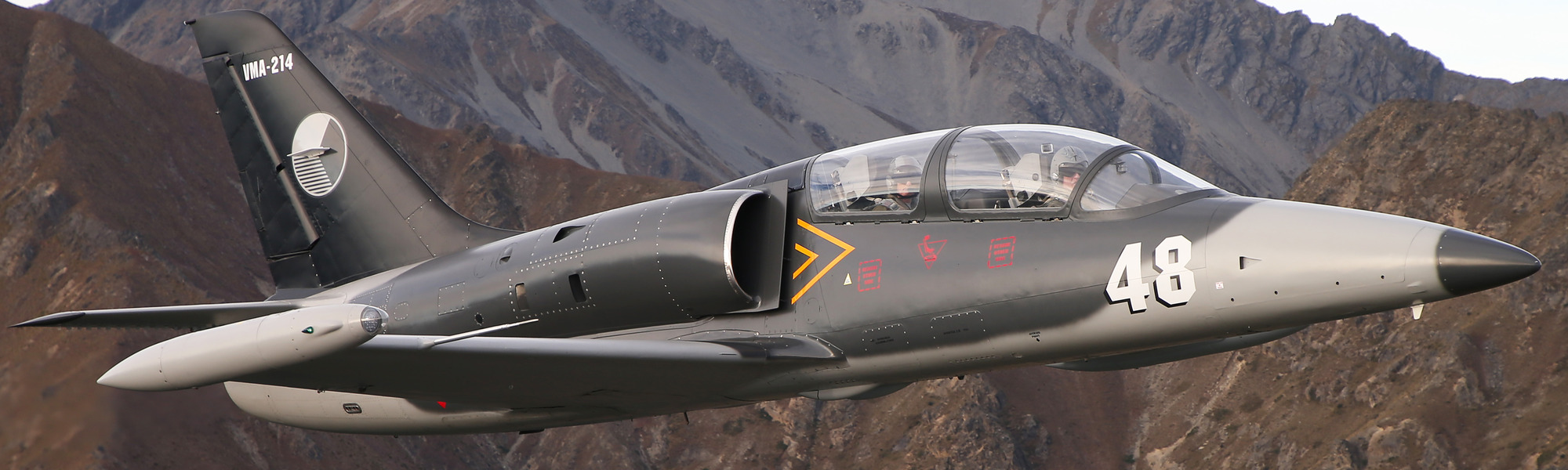 Hawker Hunter fliegen in der Schweiz