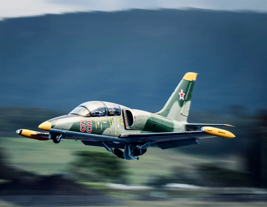 Hawker Hunter fliegen in der Schweiz
