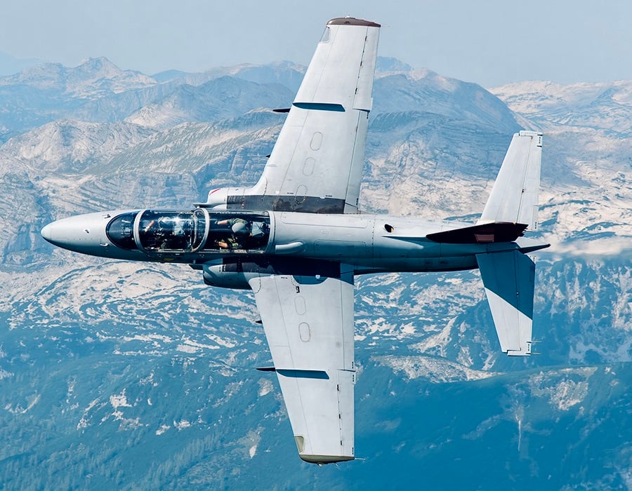 L-39 Albatros fliegen