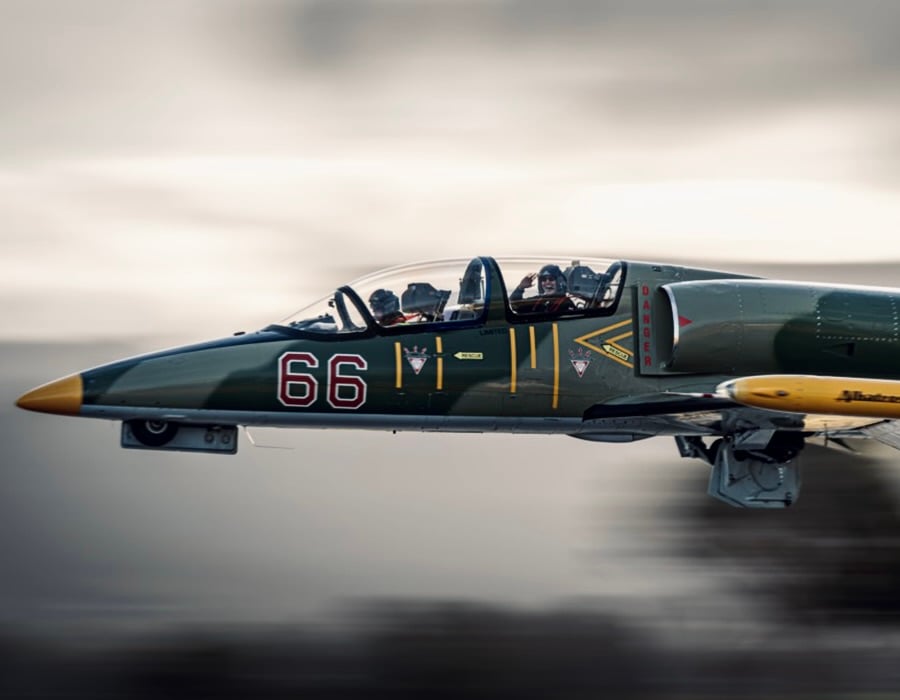 Hawker Hunter fliegen in der Schweiz