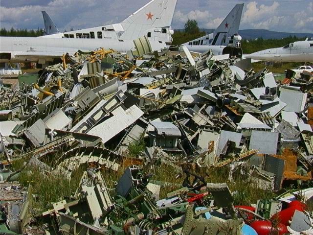 Russian jet graveyard