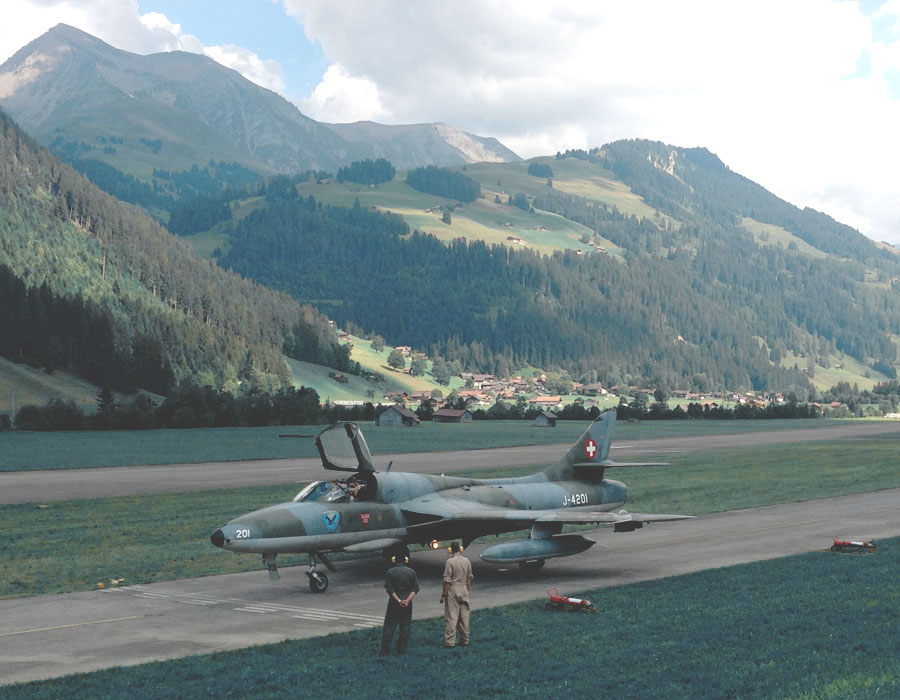 Hawker Hunter - Jagdflugzeug und Jagdbomber