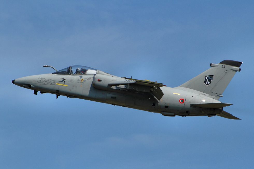 The AMX in Italian markings  Italys subsonic ground-attack workhorse.
